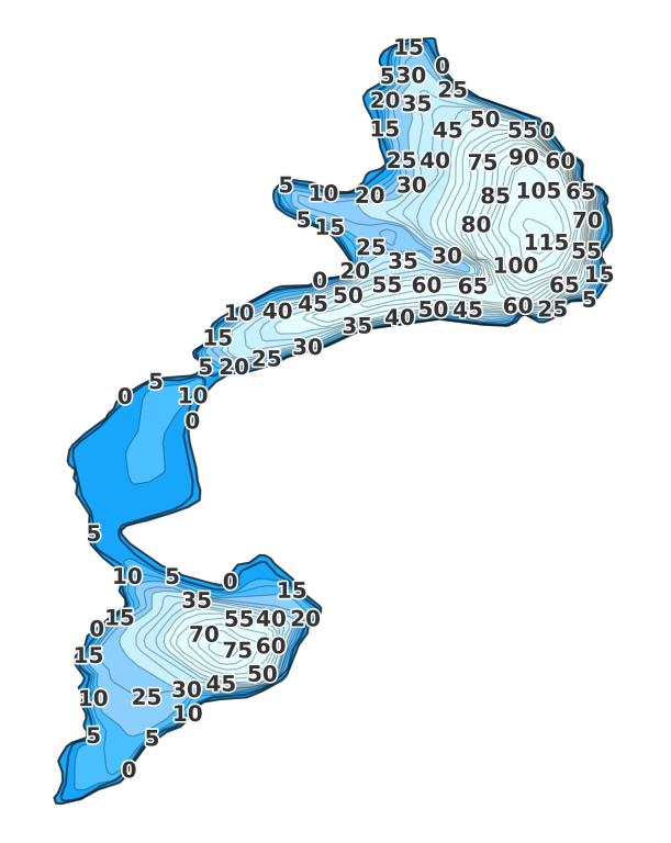 Lake Roesiger - Fishing Points