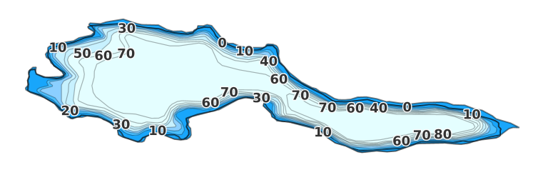 Lake Sutherland - Fishing Points
