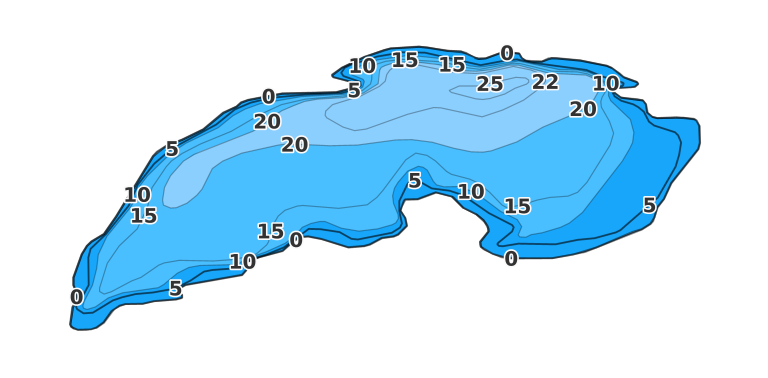 Offutt Lake - Fishing Points