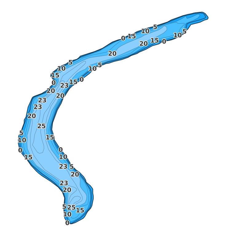 Ohop Lake - Fishing Points