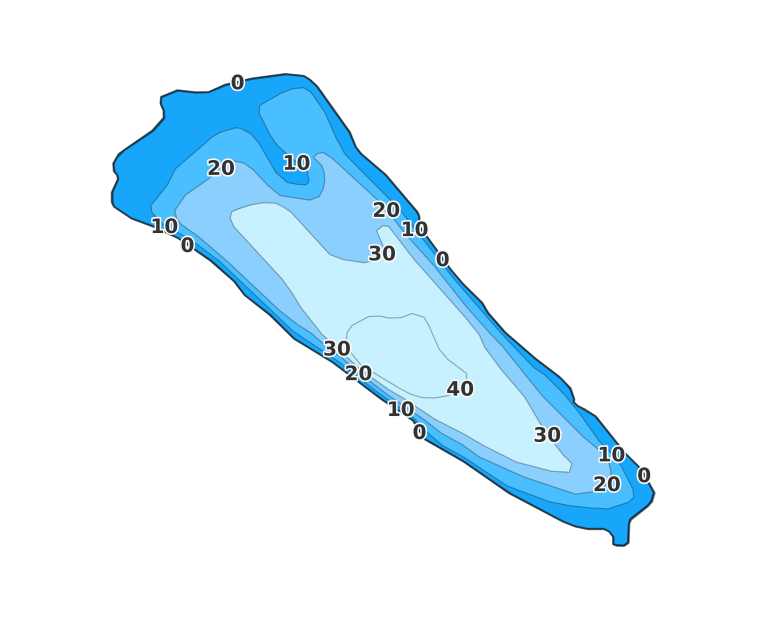 Storm Lake - Fishing Points
